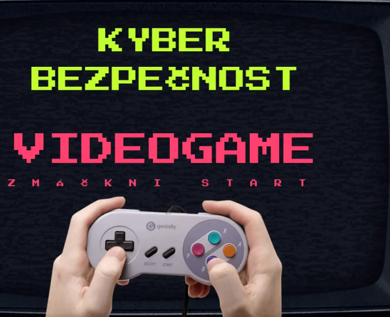 úvodní obrazovka videohry